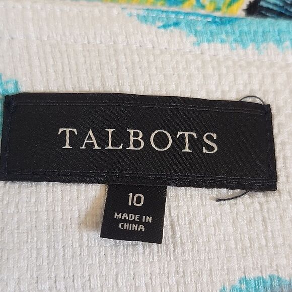 Talbots Venice Vacation Pencil Skirt, Vibrant Colors, Classic, Classy, 10 - Picture 6 of 10